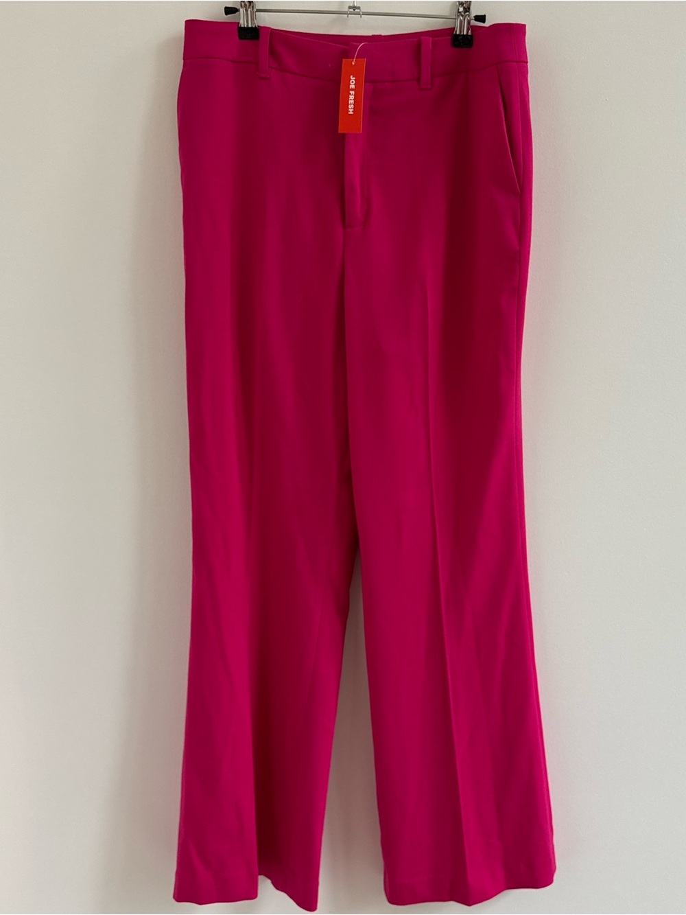 Joe Fresh Hot Pink Wide Leg Pants